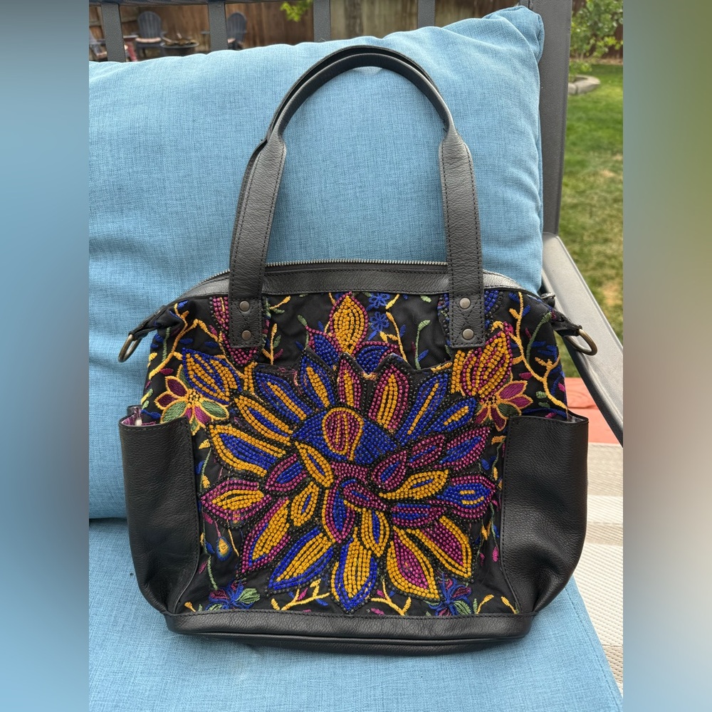 Gorgeous sparkle Guatemalan handbag